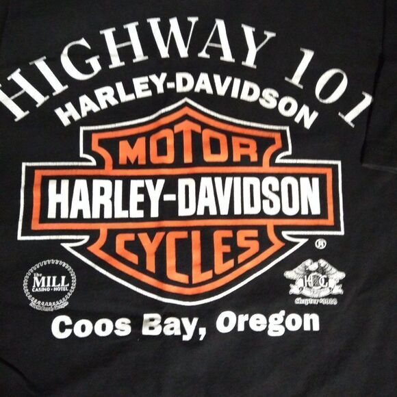 Vintage Harley Davidson Lighthouse Run 2002 T-Shirt - Picture 8 of 8